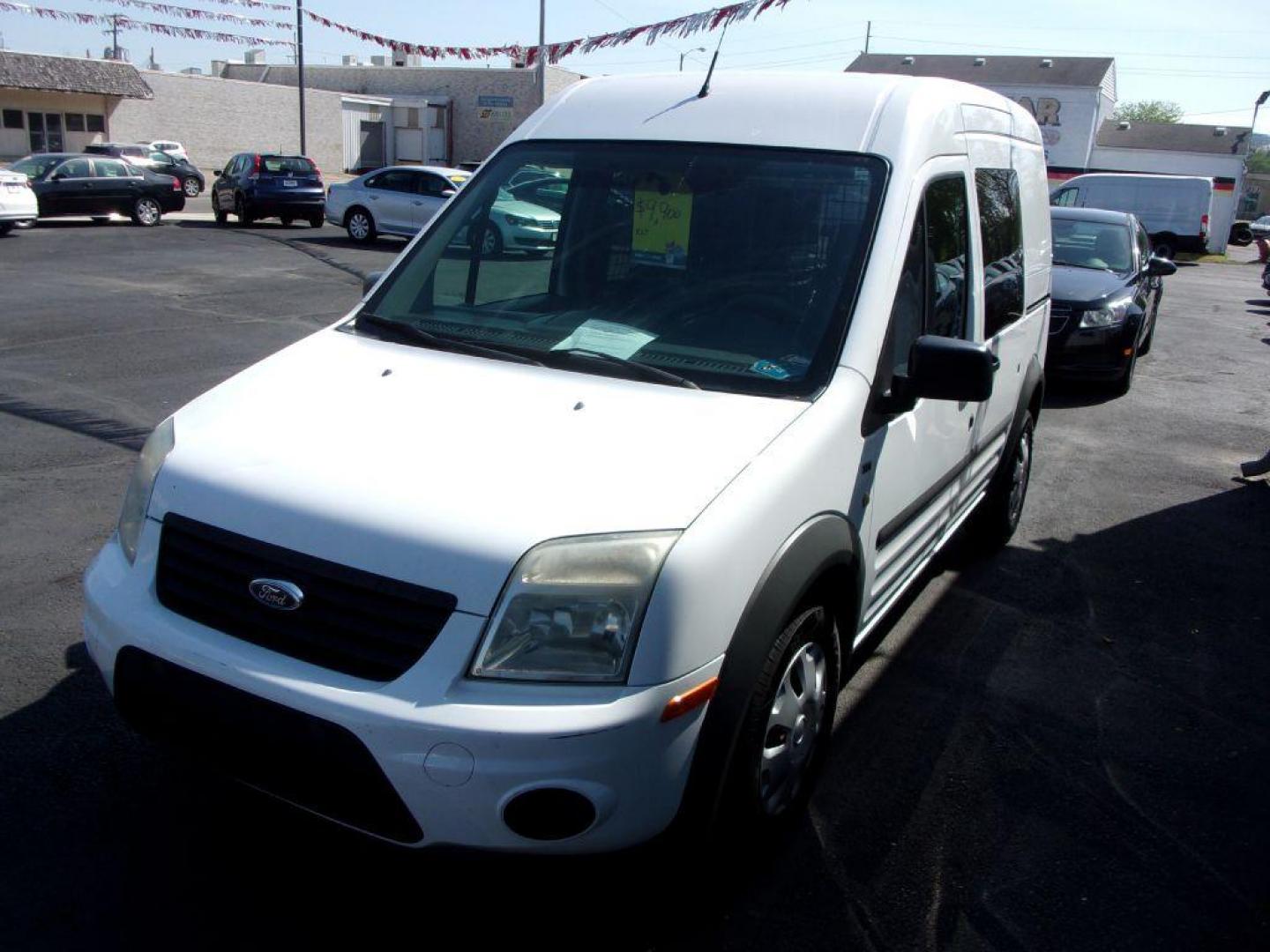 2012 WHITE FORD TRANSIT CONNECT XLT (NM0LS6BN9CT) with an 2.0L engine, Automatic transmission, located at 501 E. Columbia St., Springfield, OH, 45503, (800) 262-7122, 39.925262, -83.801796 - Photo#3