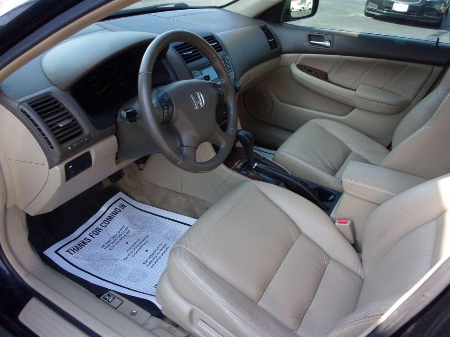 2007 BLACK HONDA ACCORD EX (1HGCM56847A) with an 2.4L engine, Automatic transmission, located at 501 E. Columbia St., Springfield, OH, 45503, (800) 262-7122, 39.925262, -83.801796 - Photo#12