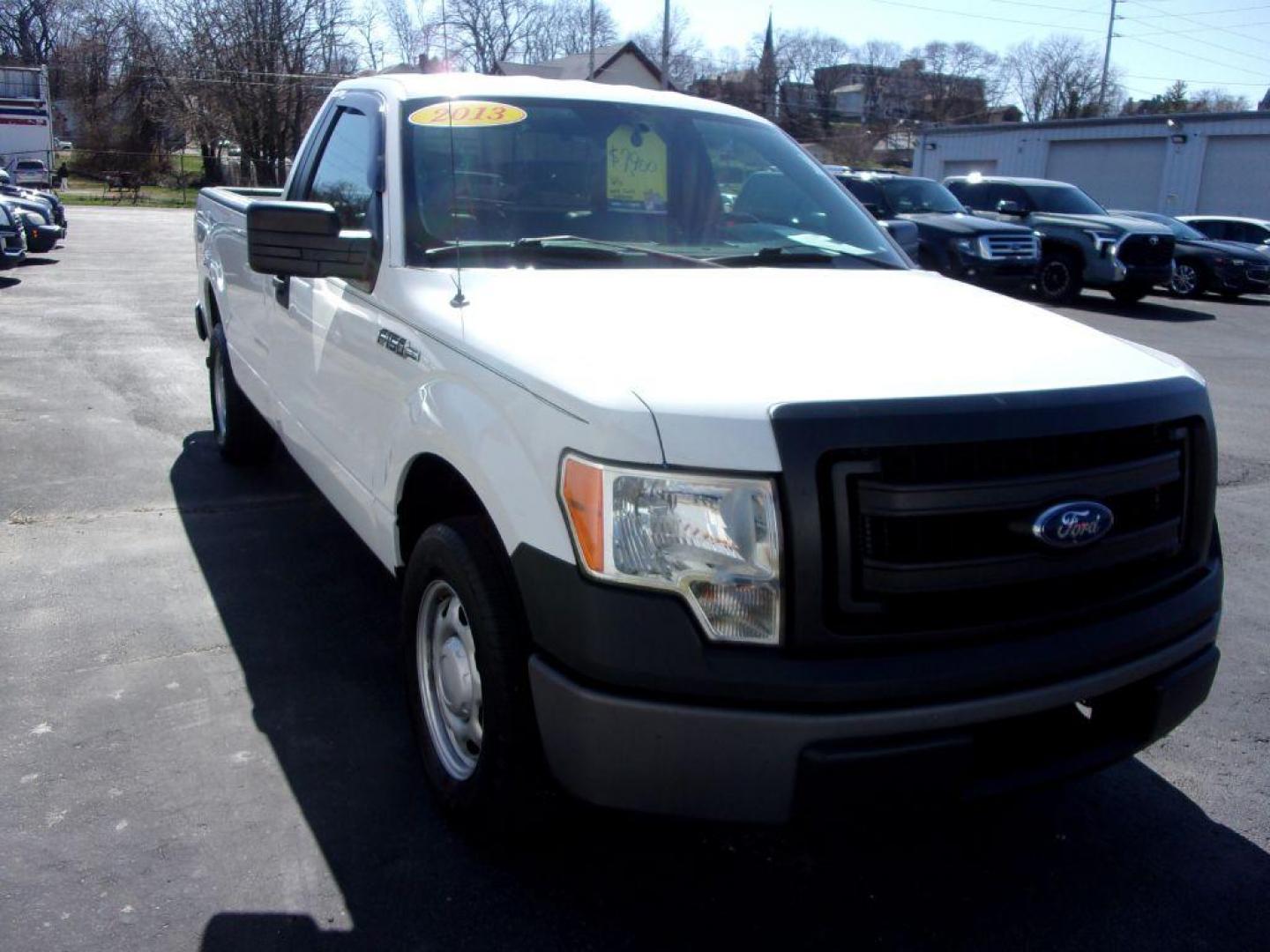 2013 WHITE FORD F150 (1FTMF1CM7DK) with an 3.7L engine, Automatic transmission, located at 501 E. Columbia St., Springfield, OH, 45503, (800) 262-7122, 39.925262, -83.801796 - *** Work Truck *** Serviced *** XL *** 3.7L V6 *** Rides and Drives Great *** Jay North Auto has offered hand picked vehicles since 1965! Our customer's enjoy a NO pressure buying experience with a small town feel. All of our vehicles get fully inspected and detailed. We are a preferred dealer - Photo#3