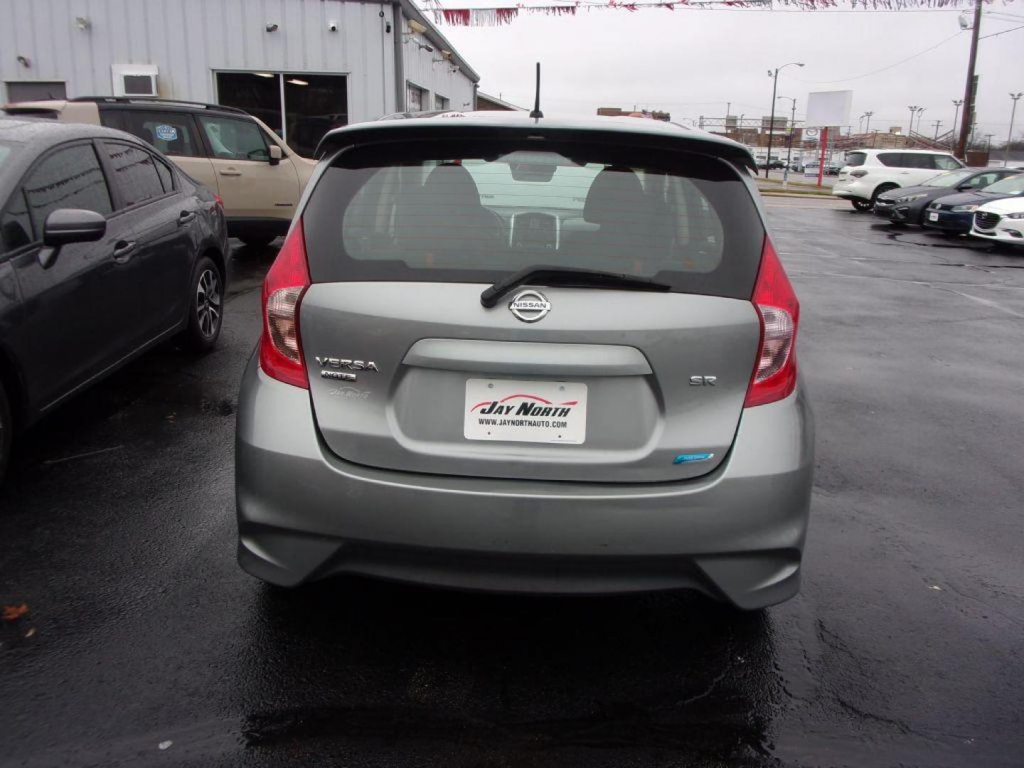 2015 GRAY NISSAN VERSA NOTE SR (3N1CE2CP9FL) with an 1.6L engine, Continuously Variable transmission, located at 501 E. Columbia St., Springfield, OH, 45503, (800) 262-7122, 39.925262, -83.801796 - Photo#4