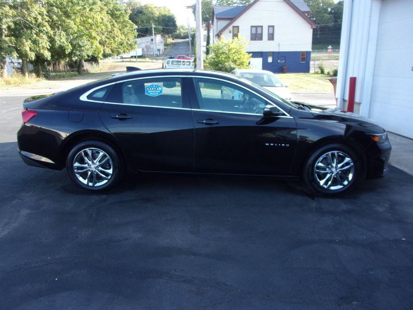 2018 BLACK CHEVROLET MALIBU LT (1G1ZD5ST6JF) with an 1.5L engine, Automatic transmission, located at 501 E. Columbia St., Springfield, OH, 45503, (800) 262-7122, 39.925262, -83.801796 - Photo#0