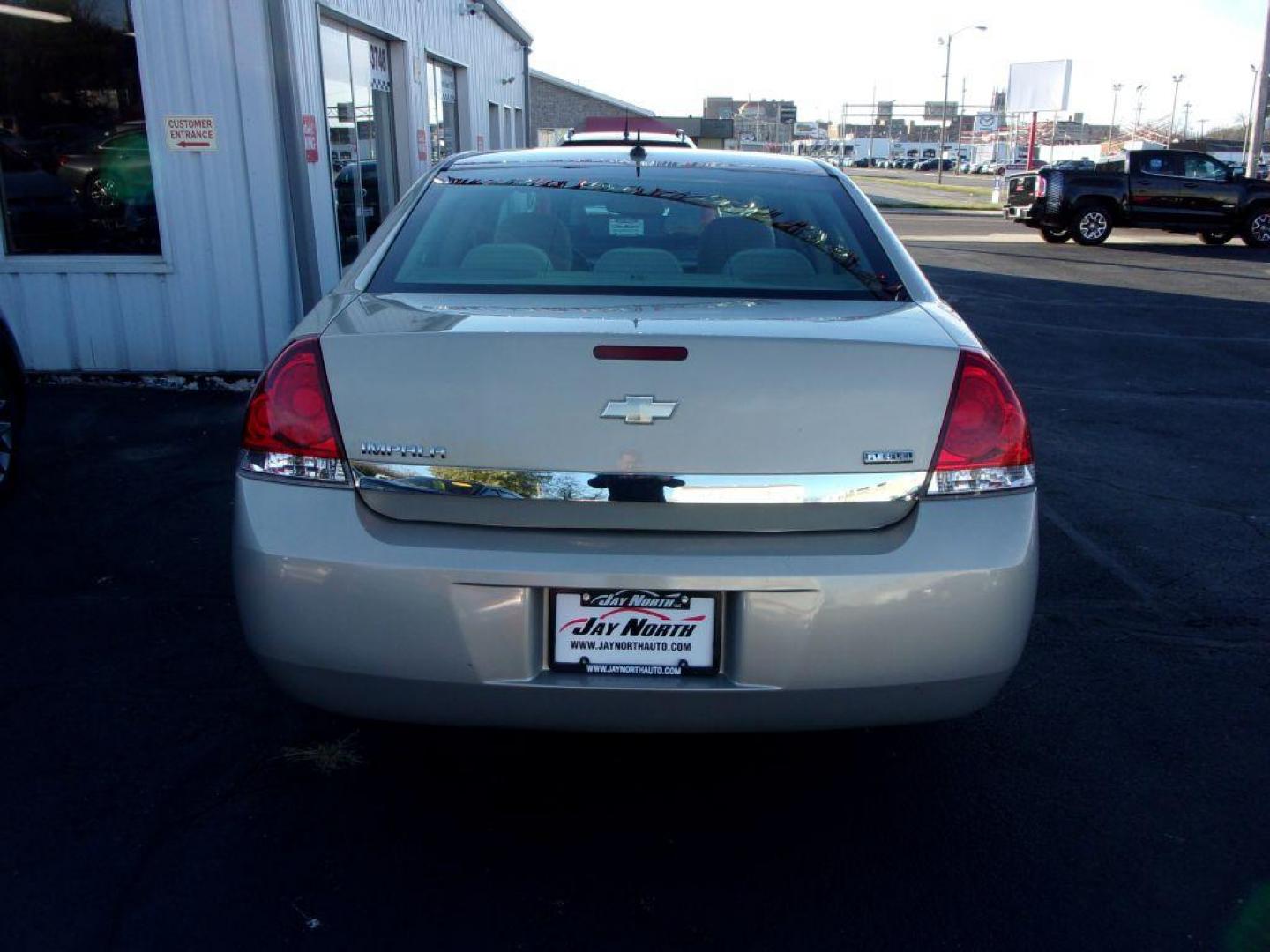 2010 GOLD CHEVROLET IMPALA LS (2G1WA5EKXA1) with an 3.5L engine, Automatic transmission, located at 501 E. Columbia St., Springfield, OH, 45503, (800) 262-7122, 39.925262, -83.801796 - Photo#4