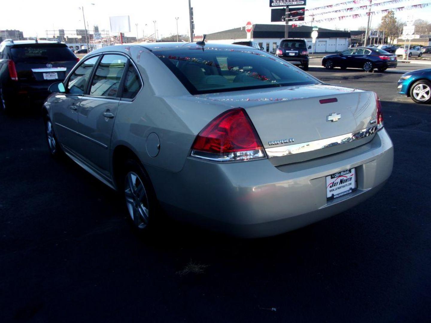 2010 GOLD CHEVROLET IMPALA LS (2G1WA5EKXA1) with an 3.5L engine, Automatic transmission, located at 501 E. Columbia St., Springfield, OH, 45503, (800) 262-7122, 39.925262, -83.801796 - Photo#5