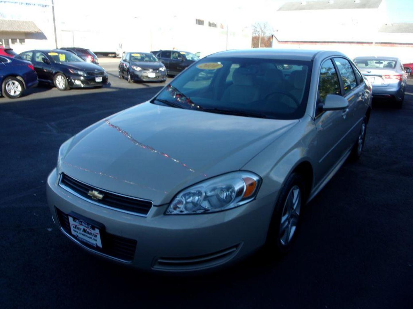 2010 GOLD CHEVROLET IMPALA LS (2G1WA5EKXA1) with an 3.5L engine, Automatic transmission, located at 501 E. Columbia St., Springfield, OH, 45503, (800) 262-7122, 39.925262, -83.801796 - Photo#6