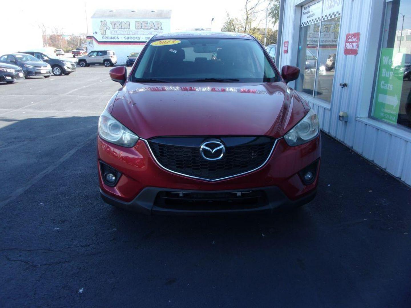 2013 RED MAZDA CX-5 TOURING (JM3KE4CE1D0) with an 2.0L engine, Automatic transmission, located at 501 E. Columbia St., Springfield, OH, 45503, (800) 262-7122, 39.925262, -83.801796 - ***1-Owner***AWD***Touring***Bose Sound System***Sunroof***Serviced and Detailed*** Jay North Auto has offered hand picked vehicles since 1965! Our customer's enjoy a NO pressure buying experience with a small town feel. All of our vehicles get fully inspected and detailed. We are a preferred de - Photo#1