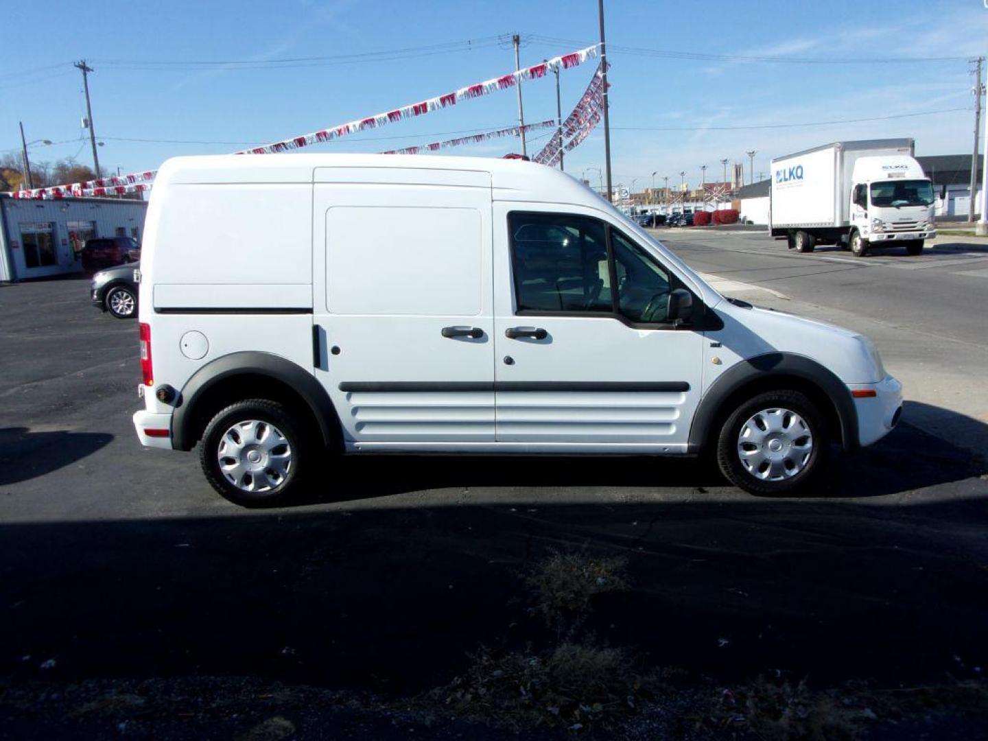 2011 WHITE FORD TRANSIT CONNECT XLT (NM0LS7BN9BT) with an 2.0L engine, Automatic transmission, located at 501 E. Columbia St., Springfield, OH, 45503, (800) 262-7122, 39.925262, -83.801796 - Photo#0