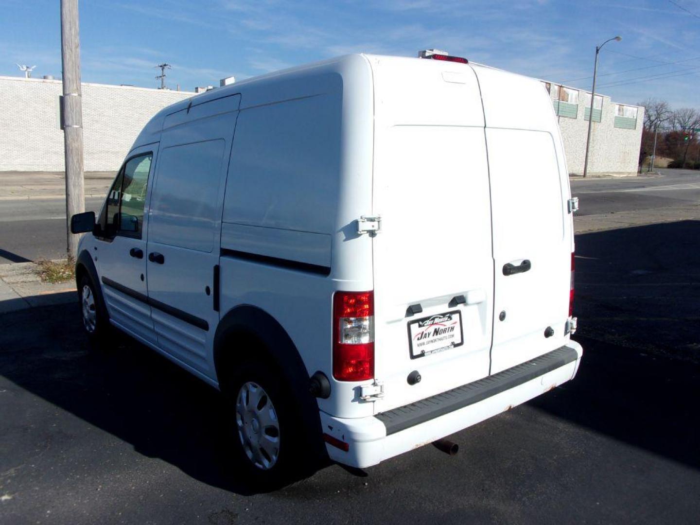 2011 WHITE FORD TRANSIT CONNECT XLT (NM0LS7BN9BT) with an 2.0L engine, Automatic transmission, located at 501 E. Columbia St., Springfield, OH, 45503, (800) 262-7122, 39.925262, -83.801796 - Photo#5