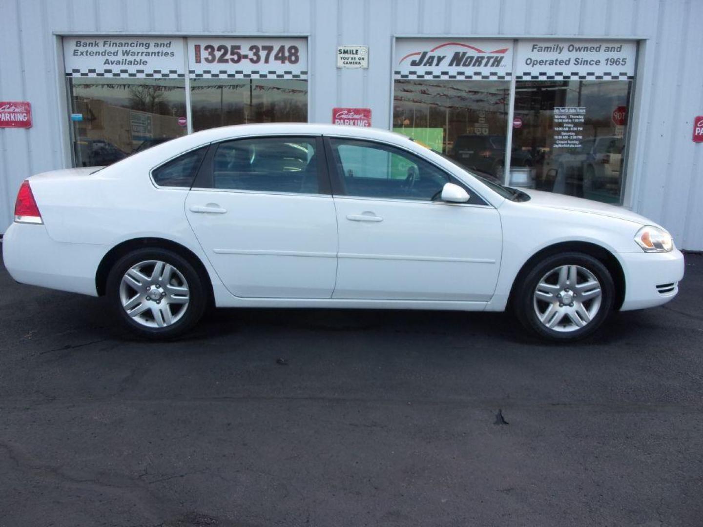 2012 WHITE CHEVROLET IMPALA LT (2G1WG5E35C1) with an 3.6L engine, Automatic transmission, located at 501 E. Columbia St., Springfield, OH, 45503, (800) 262-7122, 39.925262, -83.801796 - *** LT *** Remote Start *** Serviced and Detailed *** Jay North Auto has offered hand picked vehicles since 1965! Our customer's enjoy a NO pressure buying experience with a small town feel. All of our vehicles get fully inspected and detailed. We are a preferred dealer for many local credit uni - Photo#0