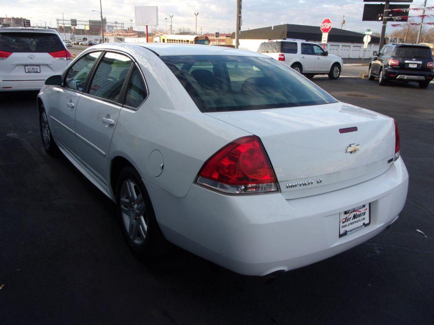 2012 WHITE CHEVROLET IMPALA LT (2G1WG5E35C1) with an 3.6L engine, Automatic transmission, located at 501 E. Columbia St., Springfield, OH, 45503, (800) 262-7122, 39.925262, -83.801796 - *** LT *** Remote Start *** Serviced and Detailed *** Jay North Auto has offered hand picked vehicles since 1965! Our customer's enjoy a NO pressure buying experience with a small town feel. All of our vehicles get fully inspected and detailed. We are a preferred dealer for many local credit uni - Photo#4