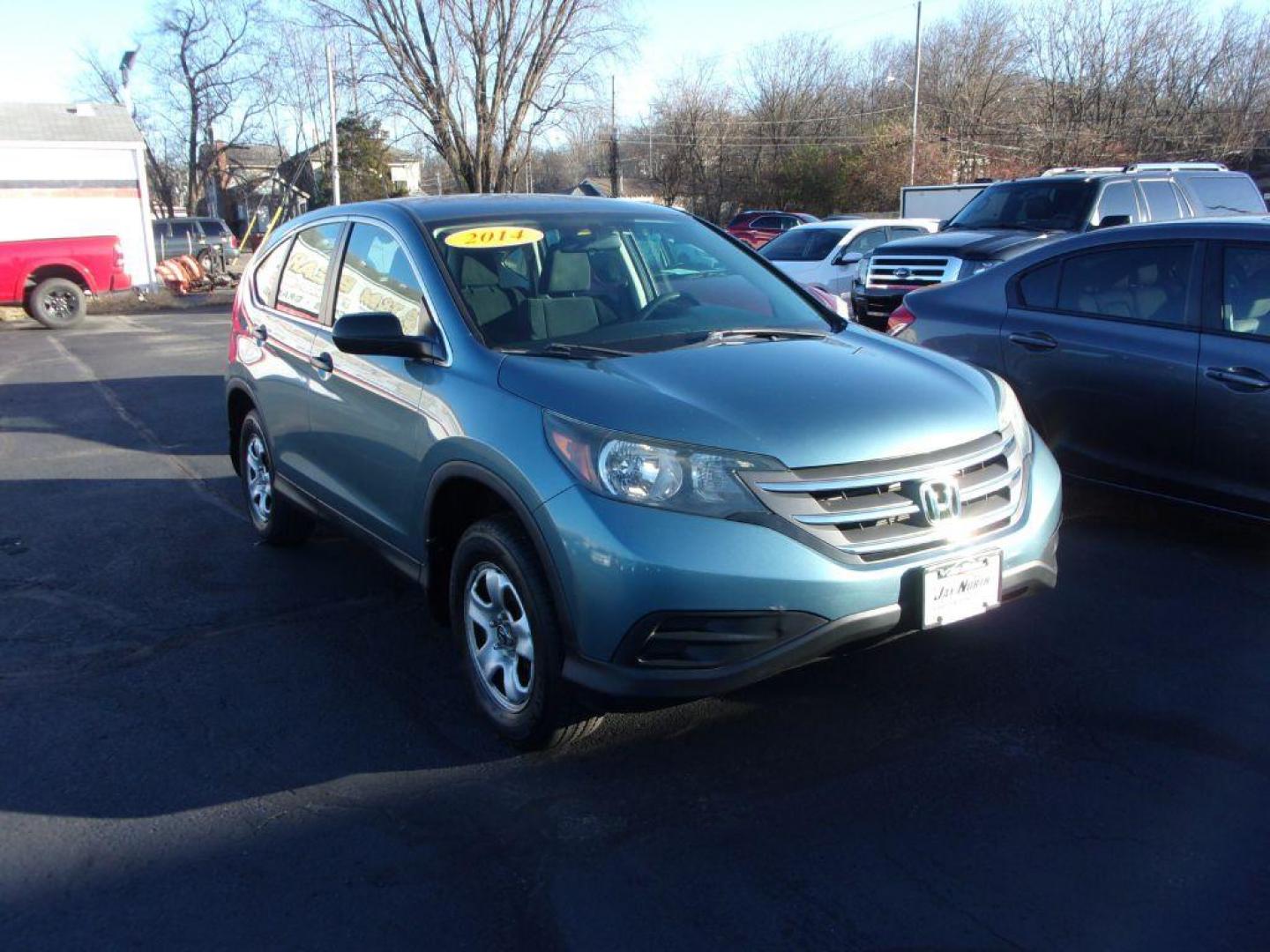 2014 BLUE HONDA CR-V LX (5J6RM4H36EL) with an 2.4L engine, Automatic transmission, located at 501 E. Columbia St., Springfield, OH, 45503, (800) 262-7122, 39.925262, -83.801796 - *** LX *** All Wheel Drive *** Serviced and Detailed *** Updated Timing Chain Service *** Jay North Auto has offered hand picked vehicles since 1965! Our customer's enjoy a NO pressure buying experience with a small town feel. All of our vehicles get fully inspected and detailed. We are a prefe - Photo#2