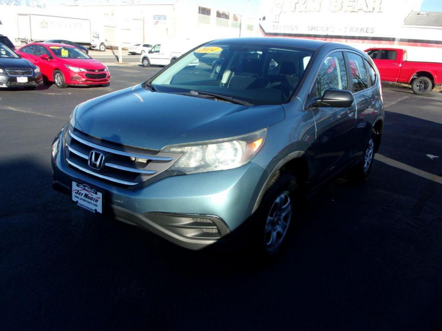 2014 BLUE HONDA CR-V LX (5J6RM4H36EL) with an 2.4L engine, Automatic transmission, located at 501 E. Columbia St., Springfield, OH, 45503, (800) 262-7122, 39.925262, -83.801796 - *** LX *** All Wheel Drive *** Serviced and Detailed *** Updated Timing Chain Service *** Jay North Auto has offered hand picked vehicles since 1965! Our customer's enjoy a NO pressure buying experience with a small town feel. All of our vehicles get fully inspected and detailed. We are a prefe - Photo#6