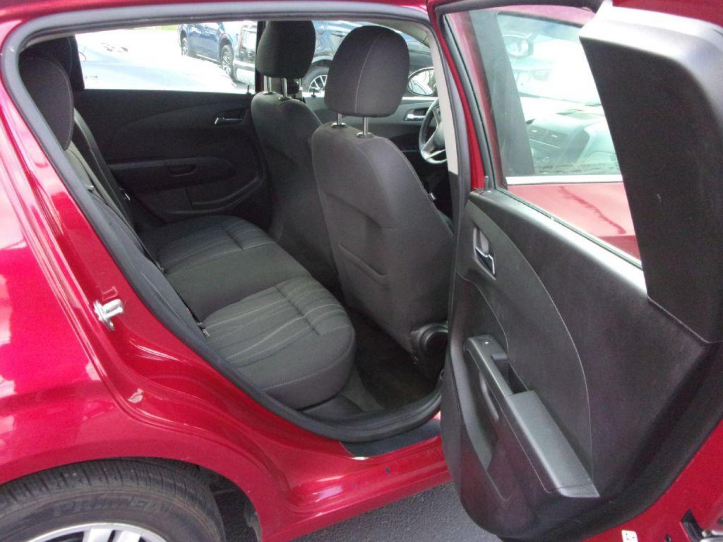 2014 RED CHEVROLET SONIC LT (1G1JC6SH6E4) with an 1.8L engine, Automatic transmission, located at 501 E. Columbia St., Springfield, OH, 45503, (800) 262-7122, 39.925262, -83.801796 - Photo#13