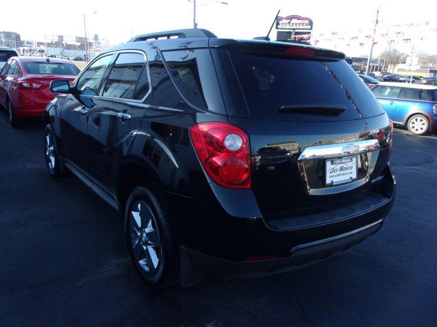 2015 BLACK CHEVROLET EQUINOX LT (2GNALBEK9F6) with an 2.4L engine, Automatic transmission, located at 501 E. Columbia St., Springfield, OH, 45503, (800) 262-7122, 39.925262, -83.801796 - *** LT *** Serviced and Detailed *** Remote Start *** Back Up Camera *** Clean CarFax with 22 Service Records *** Jay North Auto has offered hand picked vehicles since 1965! Our customer's enjoy a NO pressure buying experience with a small town feel. All of our vehicles get fully inspected and d - Photo#4