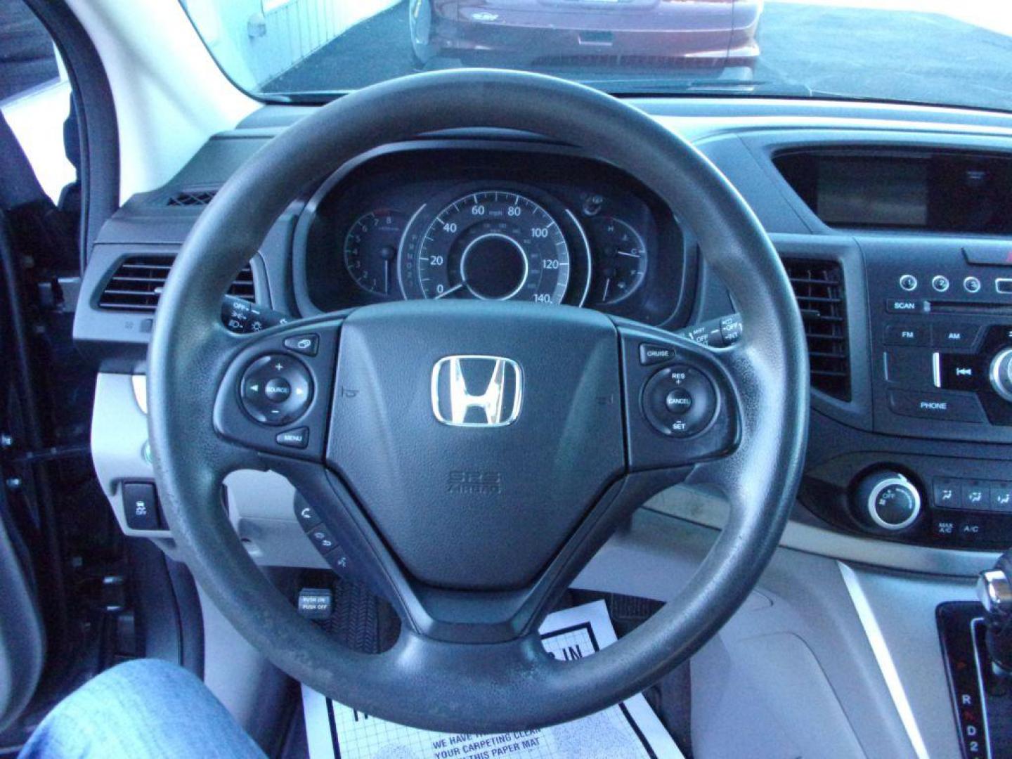 2013 GRAY HONDA CR-V LX (5J6RM4H34DL) with an 2.4L engine, Automatic transmission, located at 501 E. Columbia St., Springfield, OH, 45503, (800) 262-7122, 39.925262, -83.801796 - *** 1 Owner w/ Clean CarFax *** Regular Oil Changes *** Serviced and Detailed *** New Tires *** All Wheel Drive *** Jay North Auto has offered hand picked vehicles since 1965! Our customer's enjoy a NO pressure buying experience with a small town feel. All of our vehicles get fully inspected and - Photo#9