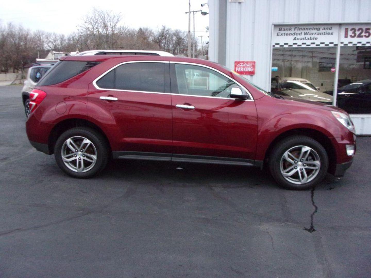 2016 RED CHEVROLET EQUINOX LTZ (2GNALDEK4G1) with an 2.4L engine, Automatic transmission, located at 501 E. Columbia St., Springfield, OH, 45503, (800) 262-7122, 39.925262, -83.801796 - *** LTZ *** Serviced and Detailed *** Jay North Auto has offered hand picked vehicles since 1965! Our customer's enjoy a NO pressure buying experience with a small town feel. All of our vehicles get fully inspected and detailed. We are a preferred dealer for many local credit unions and lenders - Photo#0