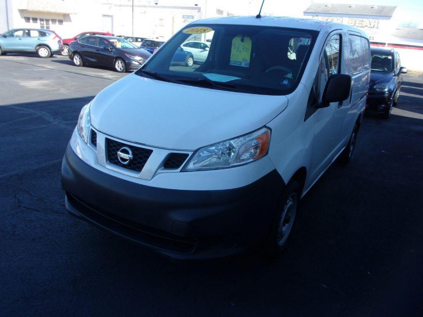 2018 WHITE NISSAN NV200 2.5S (3N6CM0KN1JK) with an 2.0L engine, Continuously Variable transmission, located at 501 E. Columbia St., Springfield, OH, 45503, (800) 262-7122, 39.925262, -83.801796 - Photo#6