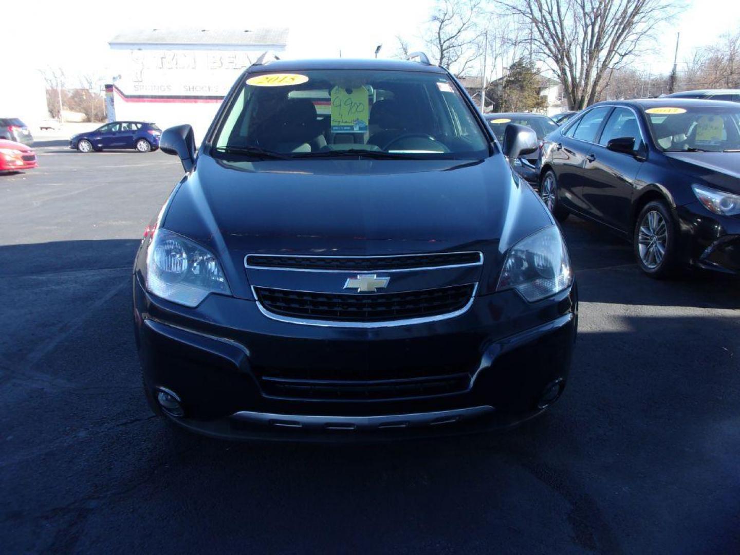 2015 BLUE CHEVROLET CAPTIVA LT (3GNAL3EK2FS) with an 2.4L engine, Automatic transmission, located at 501 E. Columbia St., Springfield, OH, 45503, (800) 262-7122, 39.925262, -83.801796 - Photo#1