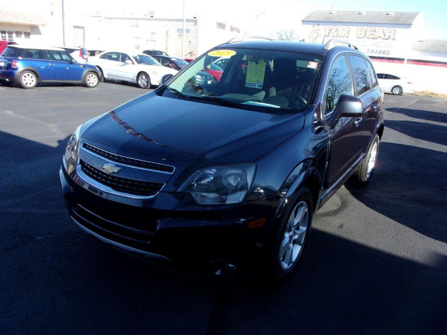 2015 BLUE CHEVROLET CAPTIVA LT (3GNAL3EK2FS) with an 2.4L engine, Automatic transmission, located at 501 E. Columbia St., Springfield, OH, 45503, (800) 262-7122, 39.925262, -83.801796 - Photo#6