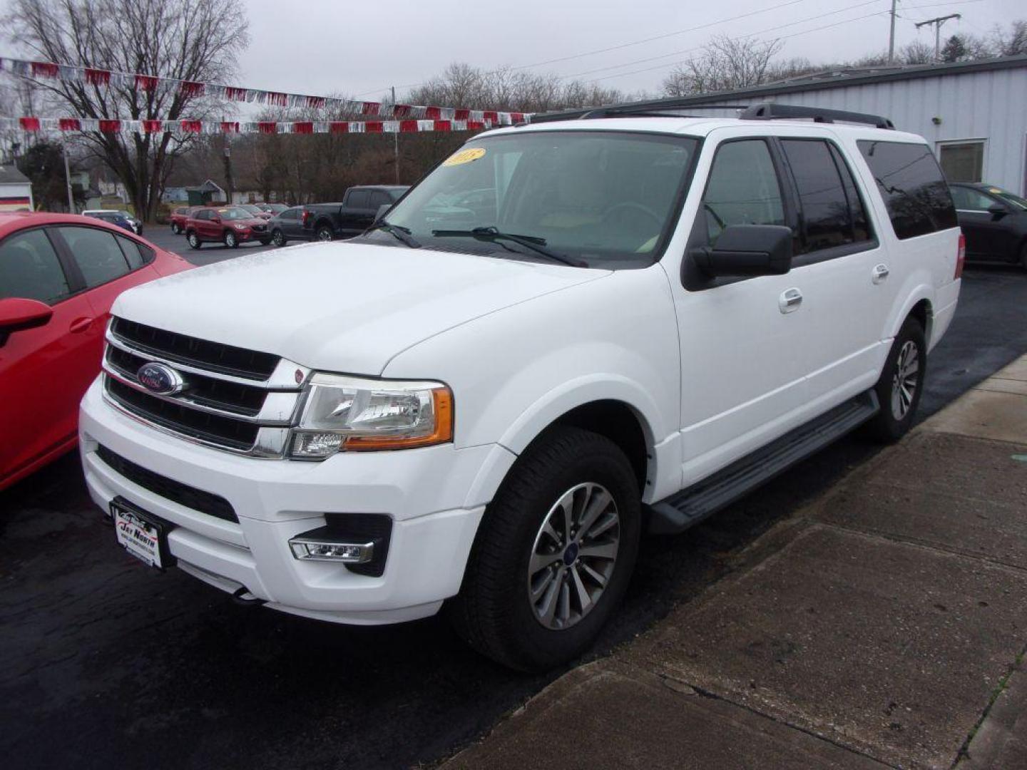 2015 WHITE FORD EXPEDITION EL XLT (1FMJK1JT1FE) with an 3.5L engine, Automatic transmission, located at 501 E. Columbia St., Springfield, OH, 45503, (800) 262-7122, 39.925262, -83.801796 - *** XLT *** 4WD *** Heated and Cooled Leather *** Premium Audio w/ Navigation and Sync *** Power 3rd Row *** Power Lift Gate *** Serviced and Detailed *** Jay North Auto has offered hand picked vehicles since 1965! Our customer's enjoy a NO pressure buying experience with a small town feel. All - Photo#6