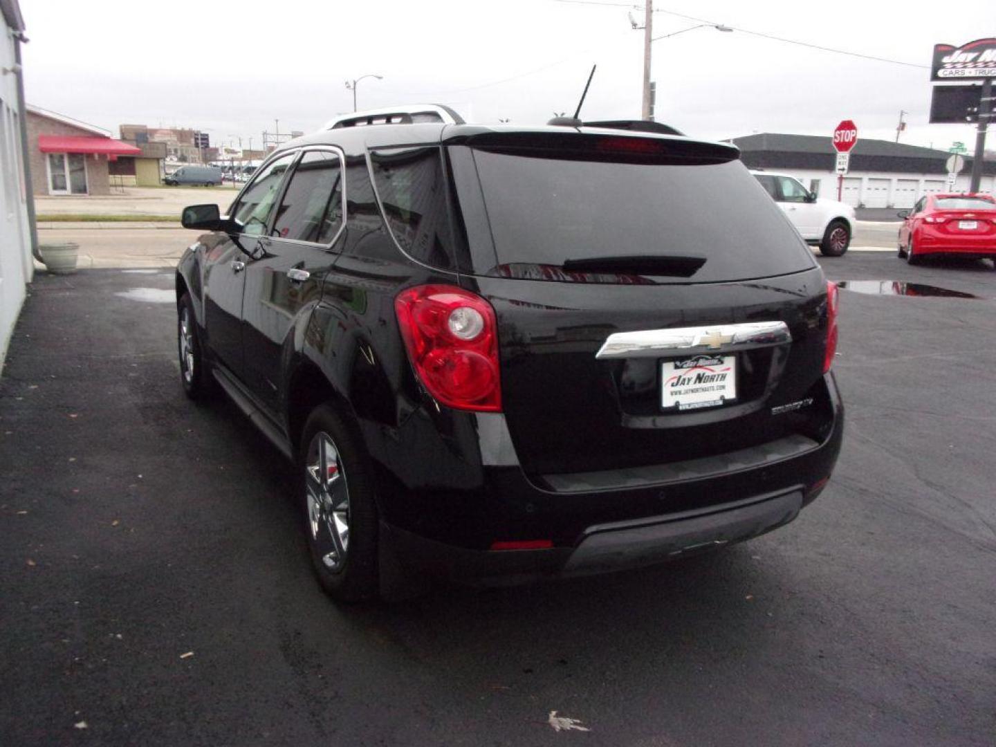 2015 BLACK CHEVROLET EQUINOX LTZ (2GNALDEK9F6) with an 2.4L engine, Automatic transmission, located at 501 E. Columbia St., Springfield, OH, 45503, (800) 262-7122, 39.925262, -83.801796 - Photo#5