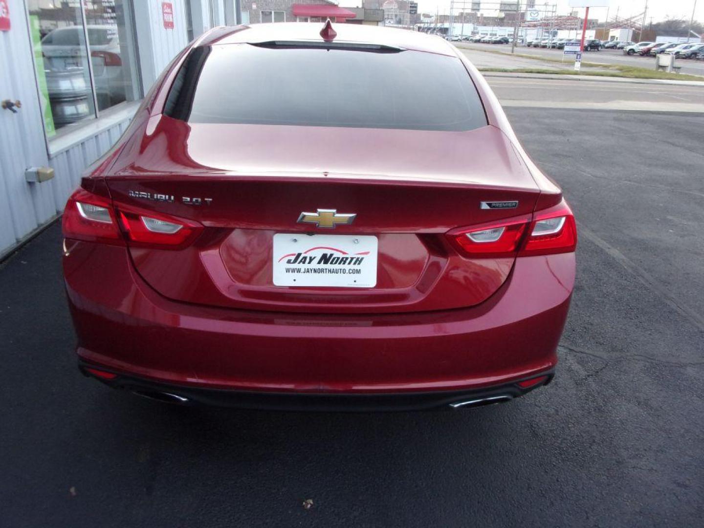 2018 RED CHEVROLET MALIBU PREMIER (1G1ZE5SX4JF) with an 2.0L engine, Automatic transmission, located at 501 E. Columbia St., Springfield, OH, 45503, (800) 262-7122, 39.925262, -83.801796 - Photo#16