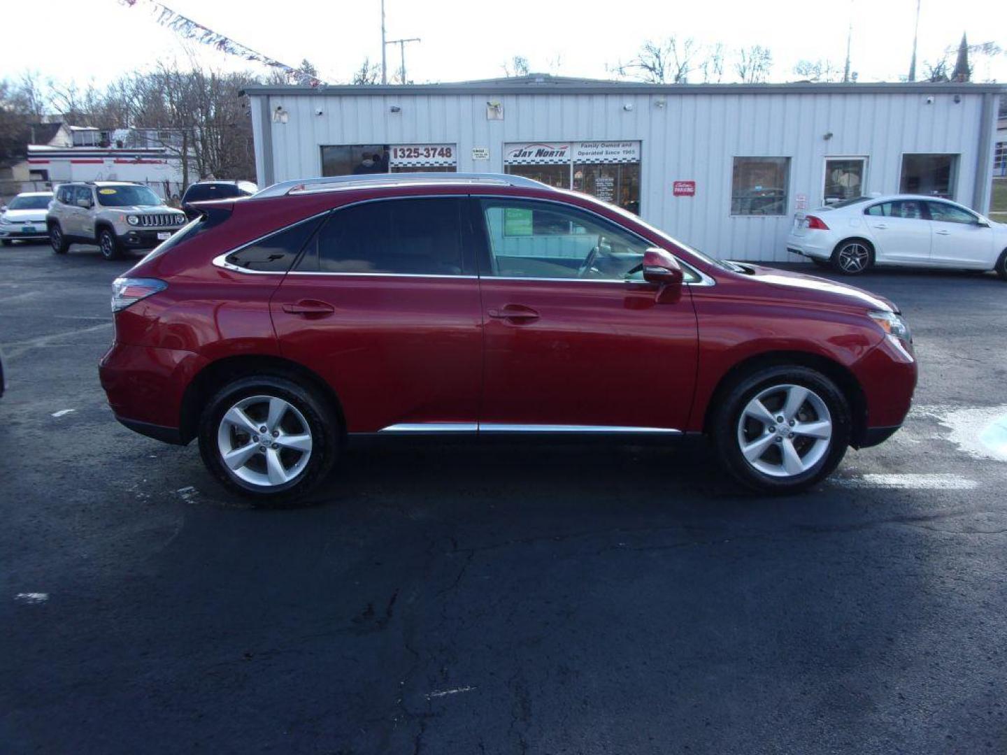 2010 RED LEXUS RX 350 (2T2BK1BA3AC) with an 3.5L engine, Automatic transmission, located at 501 E. Columbia St., Springfield, OH, 45503, (800) 262-7122, 39.925262, -83.801796 - Photo#0