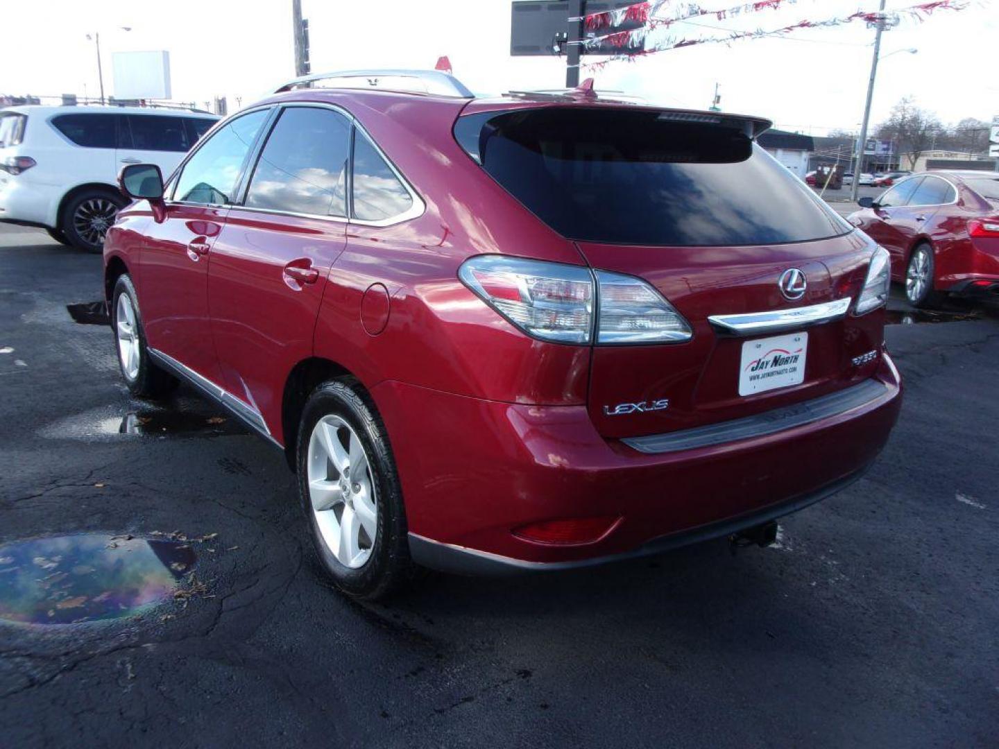 2010 RED LEXUS RX 350 (2T2BK1BA3AC) with an 3.5L engine, Automatic transmission, located at 501 E. Columbia St., Springfield, OH, 45503, (800) 262-7122, 39.925262, -83.801796 - Photo#5