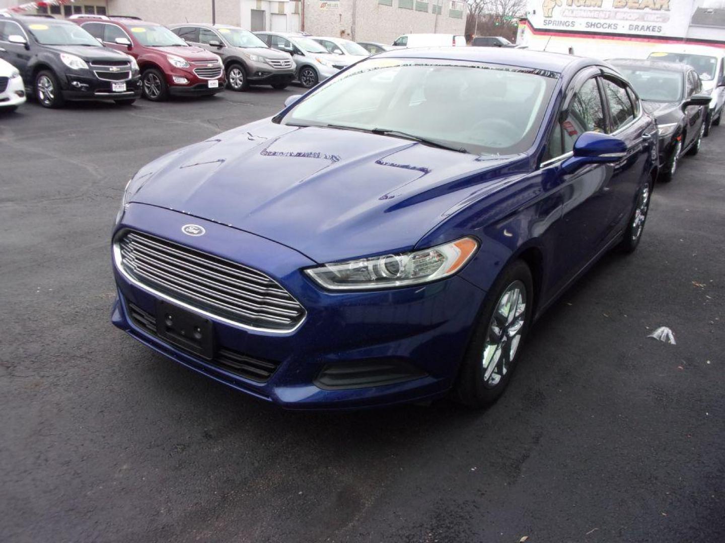 2016 BLUE FORD FUSION SE (1FA6P0H73G5) with an 2.5L engine, Automatic transmission, located at 501 E. Columbia St., Springfield, OH, 45503, (800) 262-7122, 39.925262, -83.801796 - *** NICE *** Serviced and Detailed *** Back Up Camera *** 34 MPG HWY *** Jay North Auto has offered hand picked vehicles since 1965! Our customer's enjoy a NO pressure buying experience with a small town feel. All of our vehicles get fully inspected and detailed. We are a preferred dealer for m - Photo#6