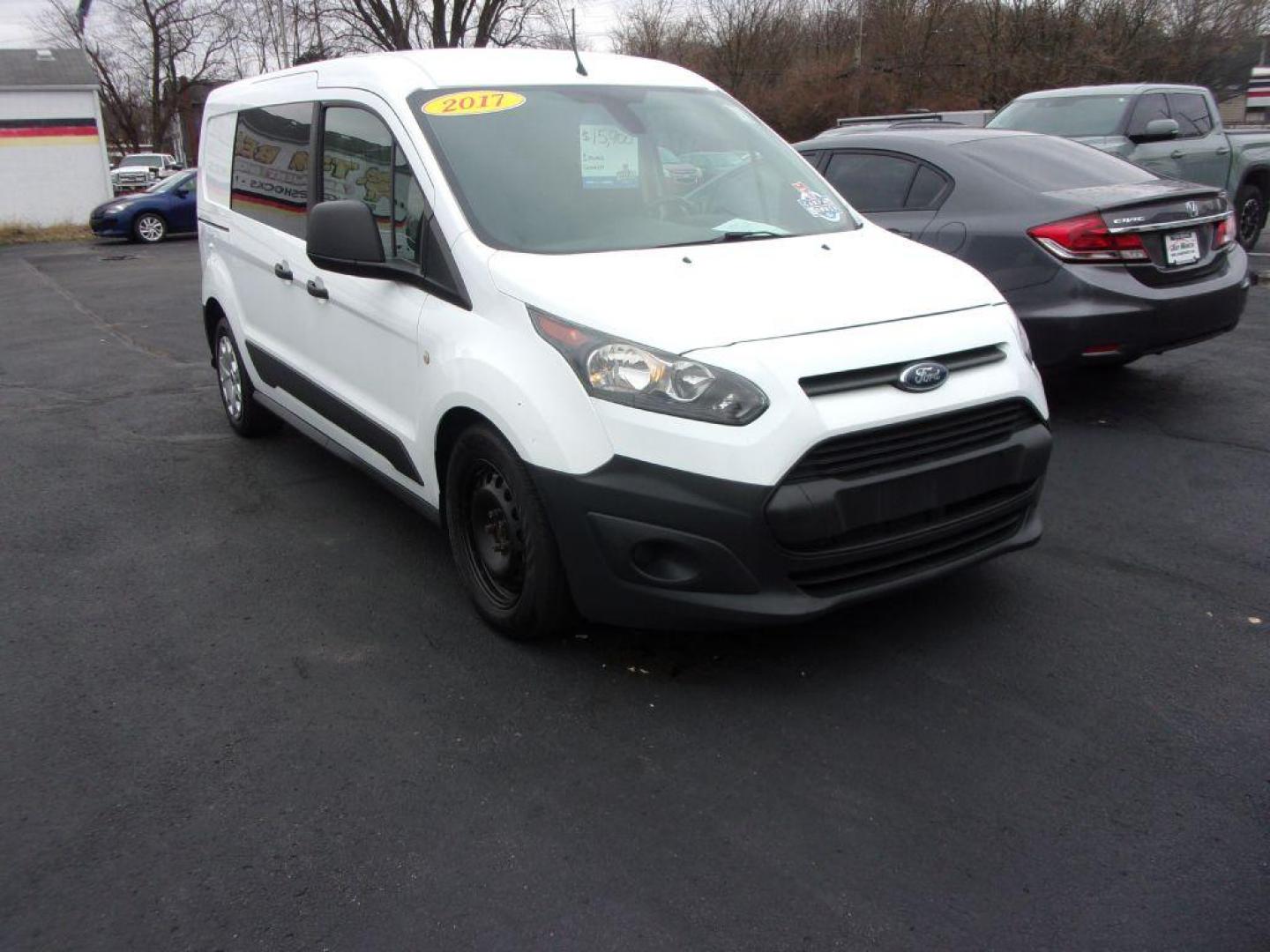 2017 WHITE FORD TRANSIT CONNECT XL (NM0LS7E71H1) with an 2.5L engine, Automatic transmission, located at 501 E. Columbia St., Springfield, OH, 45503, (800) 262-7122, 39.925262, -83.801796 - *** 1 Owner *** Serviced and Detailed *** XL *** Racks and Bin's *** Jay North Auto has offered hand picked vehicles since 1965! Our customer's enjoy a NO pressure buying experience with a small town feel. All of our vehicles get fully inspected and detailed. We are a preferred dealer for many l - Photo#1