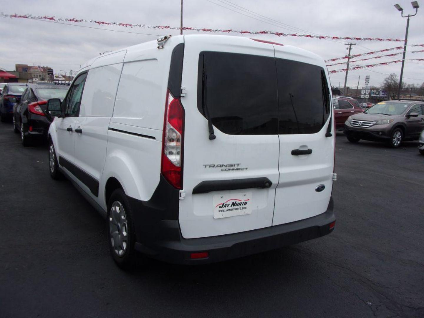 2017 WHITE FORD TRANSIT CONNECT XL (NM0LS7E71H1) with an 2.5L engine, Automatic transmission, located at 501 E. Columbia St., Springfield, OH, 45503, (800) 262-7122, 39.925262, -83.801796 - *** 1 Owner *** Serviced and Detailed *** XL *** Racks and Bin's *** Jay North Auto has offered hand picked vehicles since 1965! Our customer's enjoy a NO pressure buying experience with a small town feel. All of our vehicles get fully inspected and detailed. We are a preferred dealer for many l - Photo#5