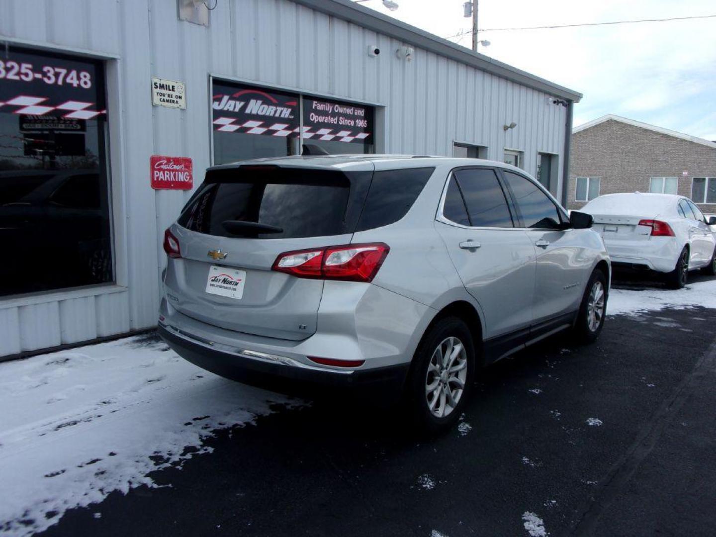 2019 SILVER CHEVROLET EQUINOX LT (2GNAXJEV9K6) with an 1.5L engine, Automatic transmission, located at 501 E. Columbia St., Springfield, OH, 45503, (800) 262-7122, 39.925262, -83.801796 - Photo#1