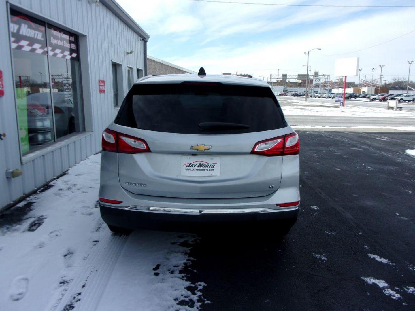 2019 SILVER CHEVROLET EQUINOX LT (2GNAXJEV9K6) with an 1.5L engine, Automatic transmission, located at 501 E. Columbia St., Springfield, OH, 45503, (800) 262-7122, 39.925262, -83.801796 - Photo#2