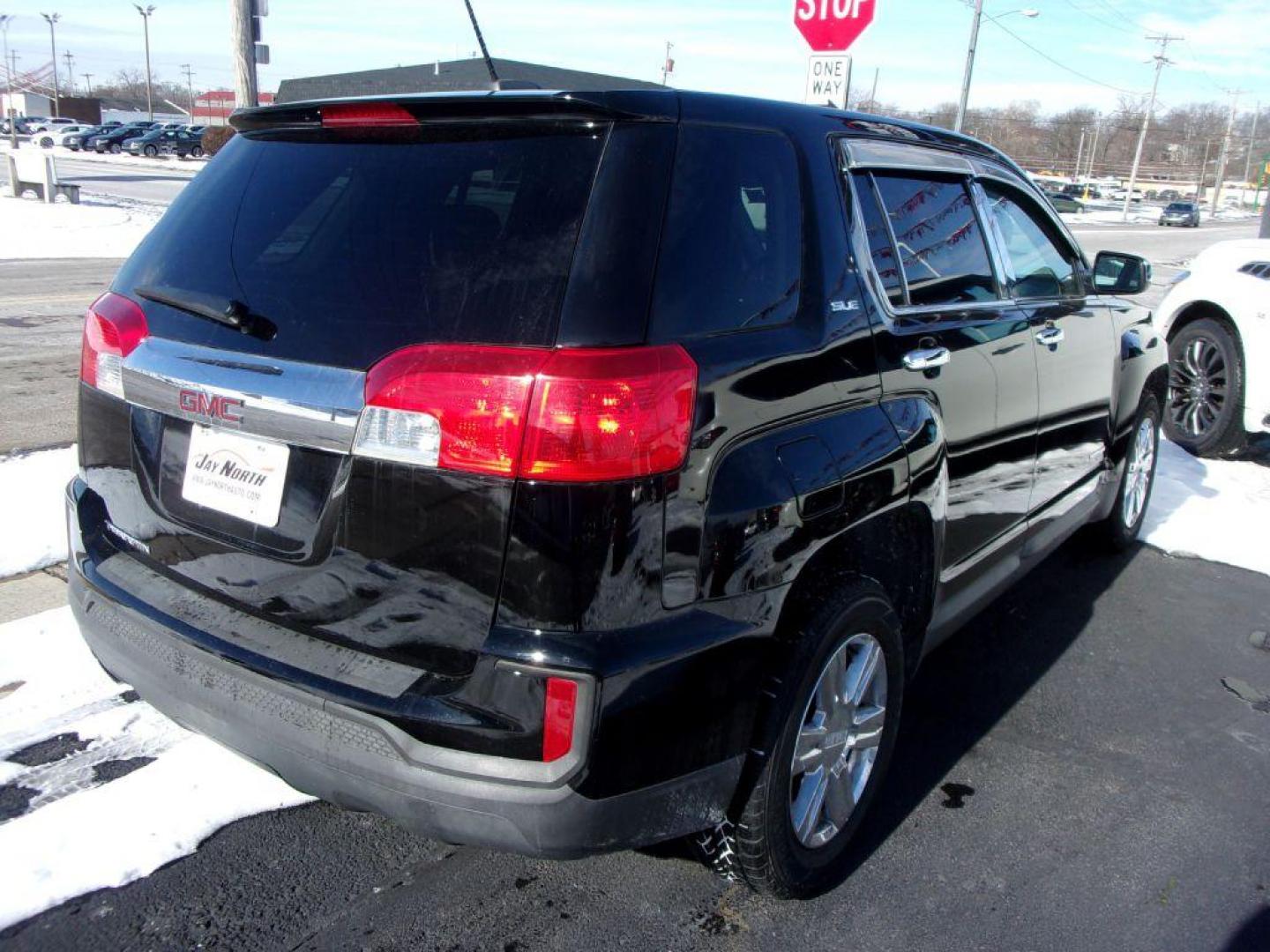 2016 BLACK GMC TERRAIN SLE (2GKALMEK9G6) with an 2.4L engine, Automatic transmission, located at 501 E. Columbia St., Springfield, OH, 45503, (800) 262-7122, 39.925262, -83.801796 - *** SLE *** FWD *** Serviced and Detailed *** Jay North Auto has offered hand picked vehicles since 1965! Our customer's enjoy a NO pressure buying experience with a small town feel. All of our vehicles get fully inspected and detailed. We are a preferred dealer for many local credit unions and - Photo#6