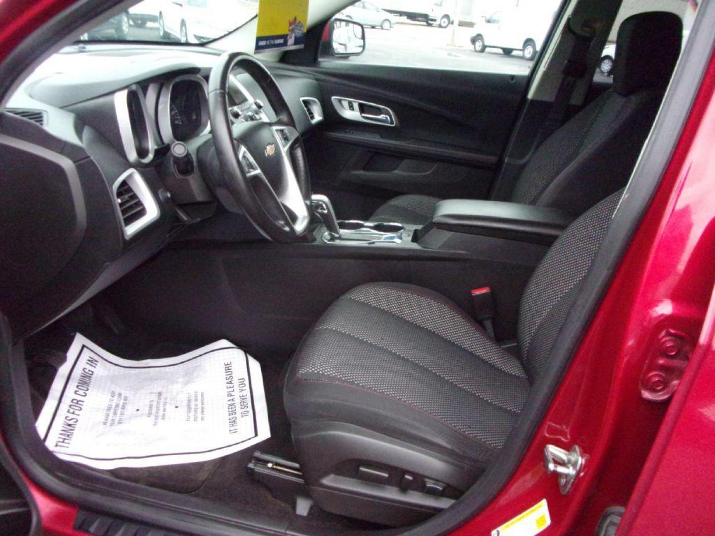 2012 RED CHEVROLET EQUINOX LT (2GNALDEK4C1) with an 2.4L engine, Automatic transmission, located at 501 E. Columbia St., Springfield, OH, 45503, (800) 262-7122, 39.925262, -83.801796 - *** LOW Mileage *** Serviced and Detailed *** LT *** Regular Oil Changes *** Clean CarFax *** FWD 2.4L *** Jay North Auto has offered hand picked vehicles since 1965! Our customer's enjoy a NO pressure buying experience with a small town feel. All of our vehicles get fully inspected and detailed - Photo#12