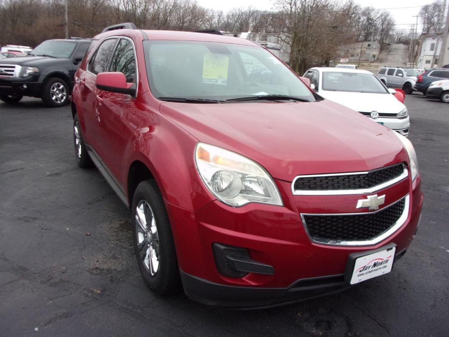 2012 RED CHEVROLET EQUINOX LT (2GNALDEK4C1) with an 2.4L engine, Automatic transmission, located at 501 E. Columbia St., Springfield, OH, 45503, (800) 262-7122, 39.925262, -83.801796 - *** LOW Mileage *** Serviced and Detailed *** LT *** Regular Oil Changes *** Clean CarFax *** FWD 2.4L *** Jay North Auto has offered hand picked vehicles since 1965! Our customer's enjoy a NO pressure buying experience with a small town feel. All of our vehicles get fully inspected and detailed - Photo#1