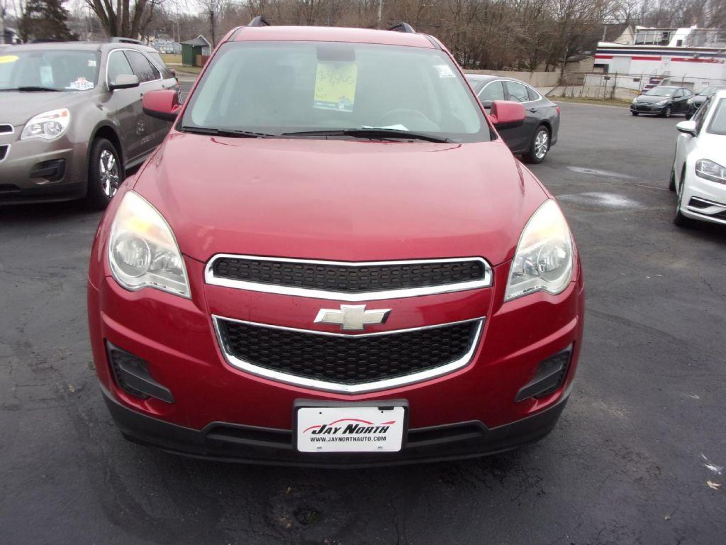 2012 RED CHEVROLET EQUINOX LT (2GNALDEK4C1) with an 2.4L engine, Automatic transmission, located at 501 E. Columbia St., Springfield, OH, 45503, (800) 262-7122, 39.925262, -83.801796 - *** LOW Mileage *** Serviced and Detailed *** LT *** Regular Oil Changes *** Clean CarFax *** FWD 2.4L *** Jay North Auto has offered hand picked vehicles since 1965! Our customer's enjoy a NO pressure buying experience with a small town feel. All of our vehicles get fully inspected and detailed - Photo#2