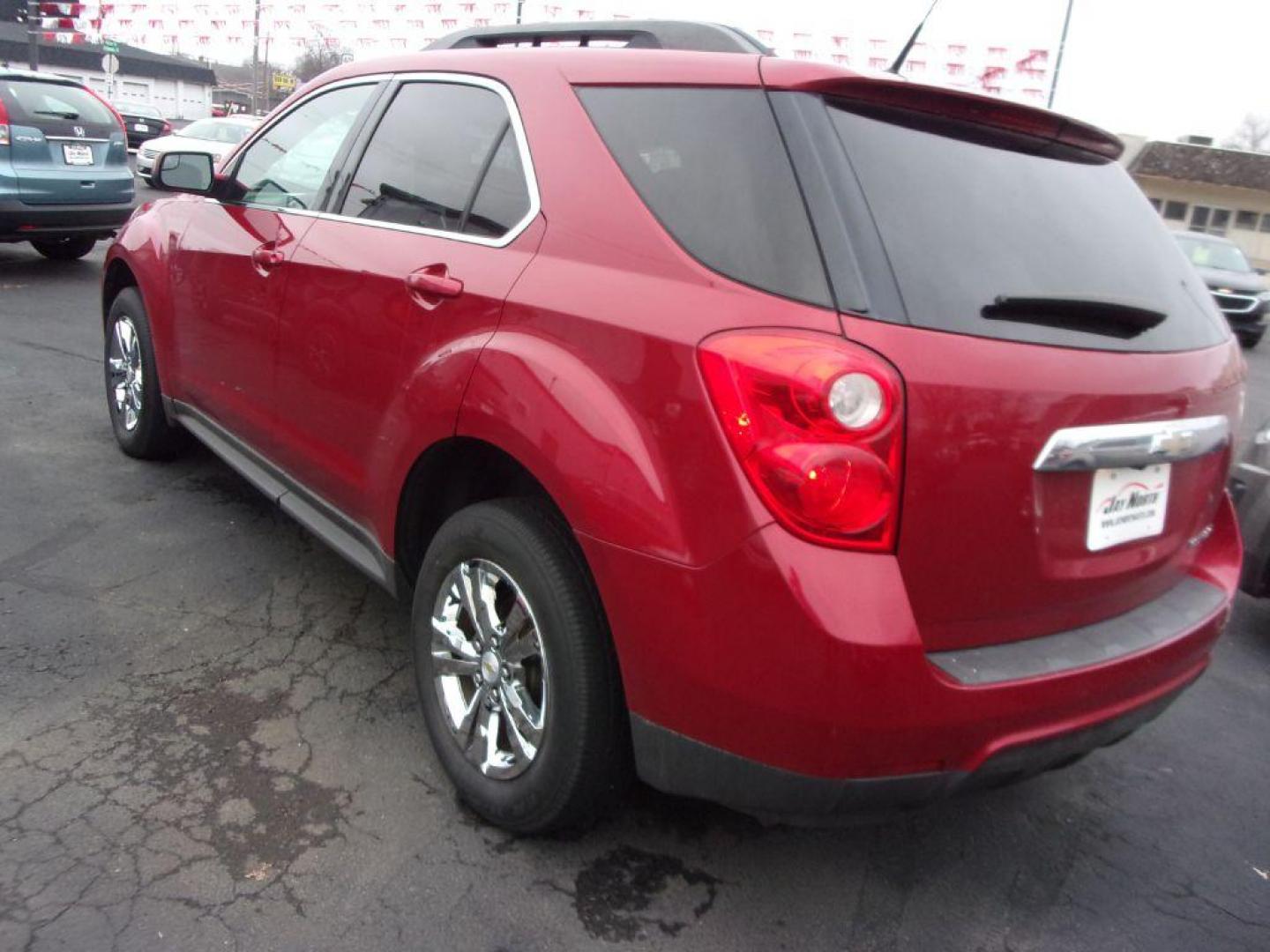 2012 RED CHEVROLET EQUINOX LT (2GNALDEK4C1) with an 2.4L engine, Automatic transmission, located at 501 E. Columbia St., Springfield, OH, 45503, (800) 262-7122, 39.925262, -83.801796 - *** LOW Mileage *** Serviced and Detailed *** LT *** Regular Oil Changes *** Clean CarFax *** FWD 2.4L *** Jay North Auto has offered hand picked vehicles since 1965! Our customer's enjoy a NO pressure buying experience with a small town feel. All of our vehicles get fully inspected and detailed - Photo#4