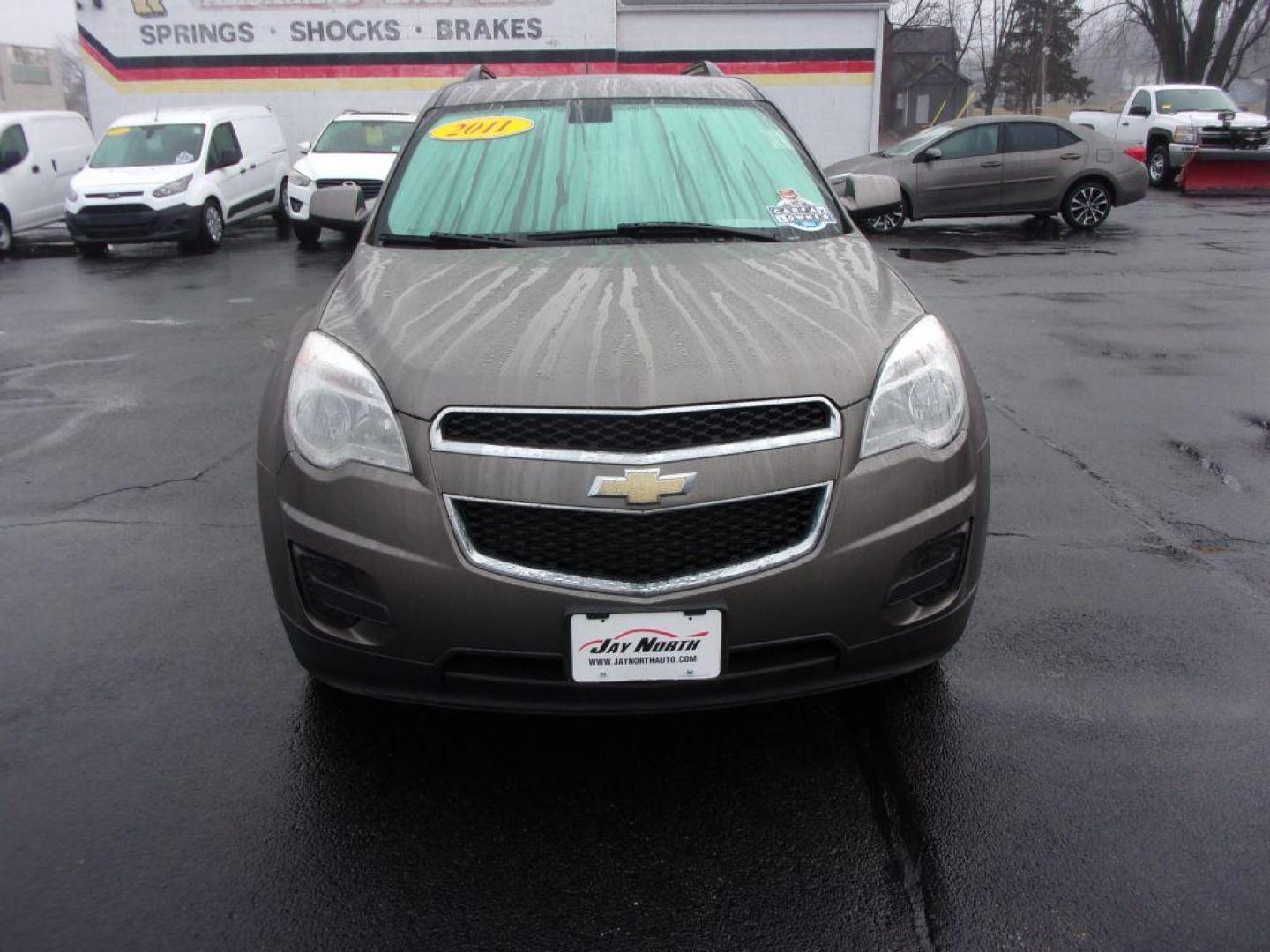 2011 GRAY CHEVROLET EQUINOX LT (2CNALDEC7B6) with an 2.4L engine, Automatic transmission, located at 501 E. Columbia St., Springfield, OH, 45503, (800) 262-7122, 39.925262, -83.801796 - *** 1 Owner w/ Clean CarFax *** Updated Timing Chain *** Serviced and Detailed *** LT *** FWD *** Low Mileage *** Jay North Auto has offered hand picked vehicles since 1965! Our customer's enjoy a NO pressure buying experience with a small town feel. All of our vehicles get fully inspected and d - Photo#1