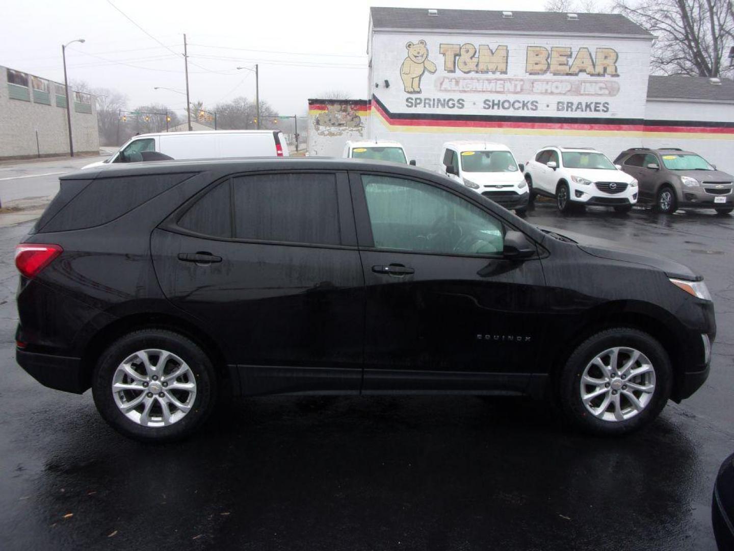 2021 BLACK CHEVROLET EQUINOX LS (2GNAXSEV6M6) with an 1.5L engine, Automatic transmission, located at 501 E. Columbia St., Springfield, OH, 45503, (800) 262-7122, 39.925262, -83.801796 - Photo#0