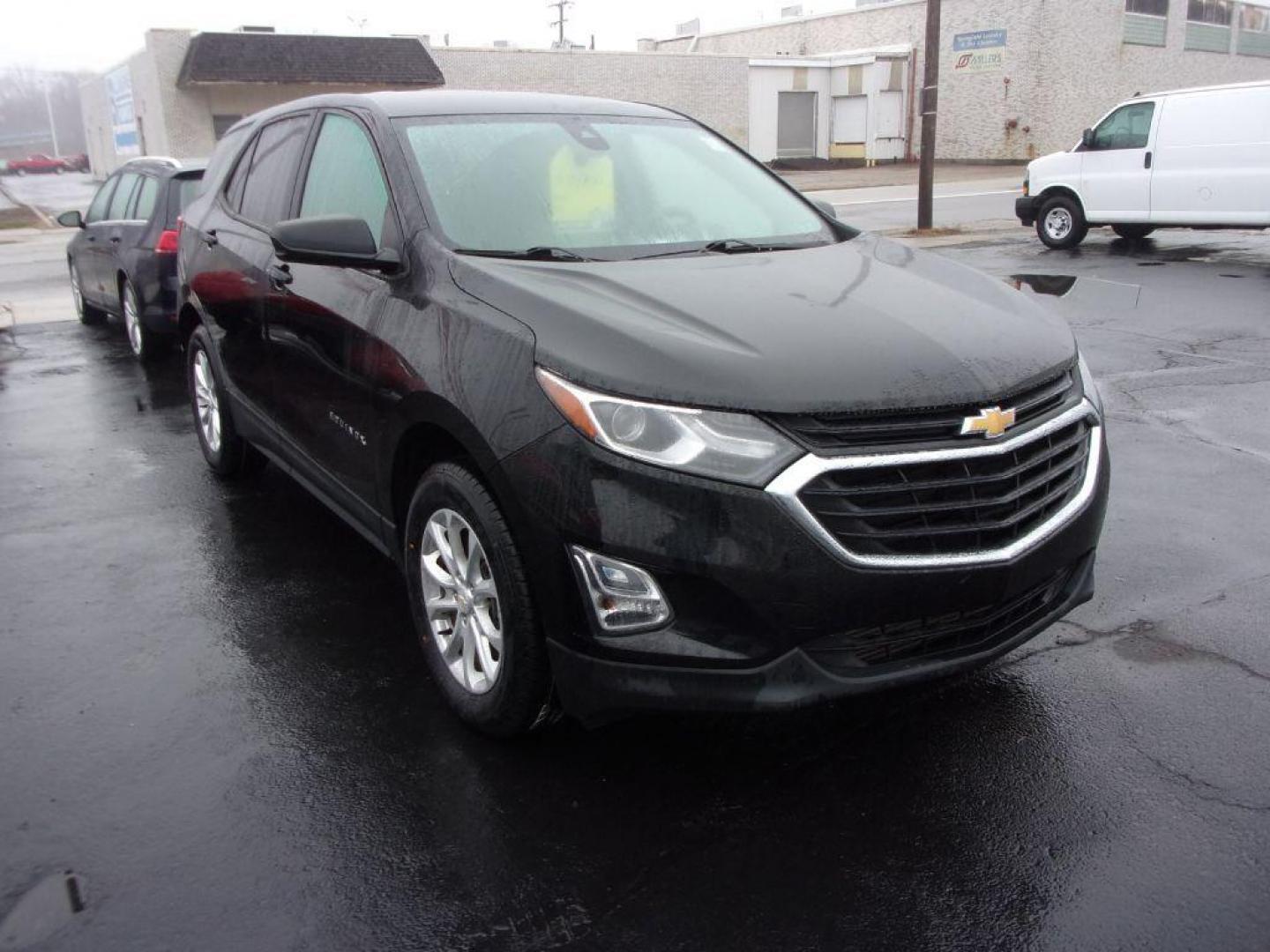 2021 BLACK CHEVROLET EQUINOX LS (2GNAXSEV6M6) with an 1.5L engine, Automatic transmission, located at 501 E. Columbia St., Springfield, OH, 45503, (800) 262-7122, 39.925262, -83.801796 - Photo#2