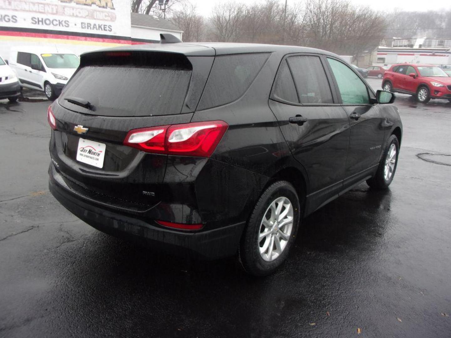 2021 BLACK CHEVROLET EQUINOX LS (2GNAXSEV6M6) with an 1.5L engine, Automatic transmission, located at 501 E. Columbia St., Springfield, OH, 45503, (800) 262-7122, 39.925262, -83.801796 - Photo#3