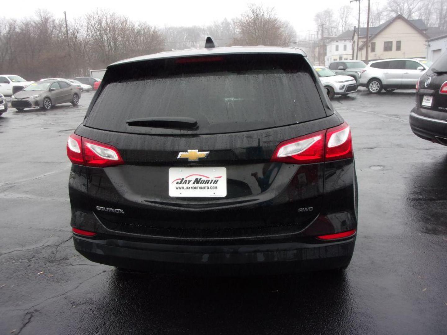 2021 BLACK CHEVROLET EQUINOX LS (2GNAXSEV6M6) with an 1.5L engine, Automatic transmission, located at 501 E. Columbia St., Springfield, OH, 45503, (800) 262-7122, 39.925262, -83.801796 - Photo#4