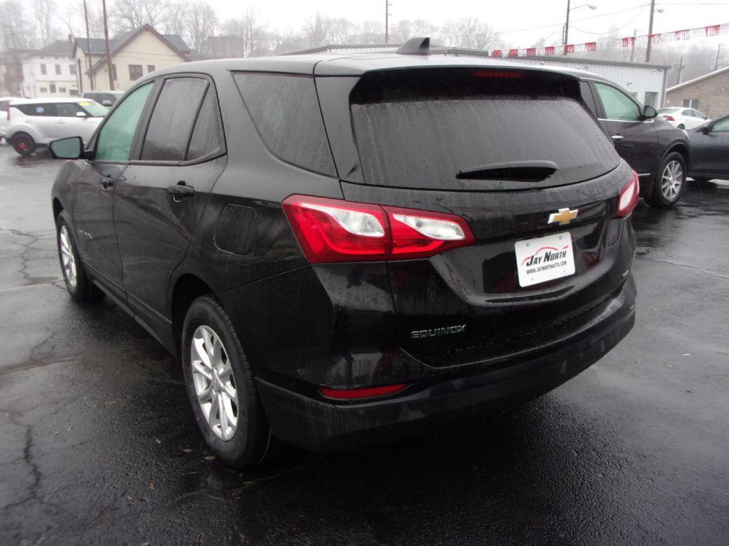 2021 BLACK CHEVROLET EQUINOX LS (2GNAXSEV6M6) with an 1.5L engine, Automatic transmission, located at 501 E. Columbia St., Springfield, OH, 45503, (800) 262-7122, 39.925262, -83.801796 - Photo#5