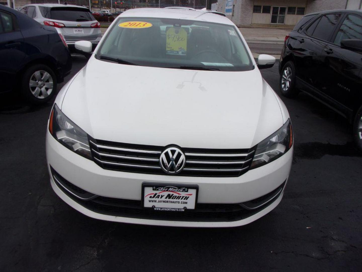 2013 WHITE VOLKSWAGEN PASSAT SE (1VWBP7A36DC) with an 2.5L engine, Automatic transmission, located at 501 E. Columbia St., Springfield, OH, 45503, (800) 262-7122, 39.925262, -83.801796 - *** SE *** Serviced and Detailed *** Leather *** Heated Seats *** Jay North Auto has offered hand picked vehicles since 1965! Our customer's enjoy a NO pressure buying experience with a small town feel. All of our vehicles get fully inspected and detailed. We are a preferred dealer for many loc - Photo#1