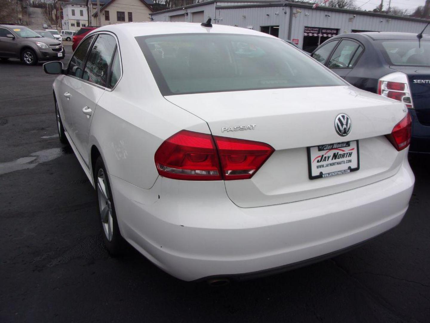 2013 WHITE VOLKSWAGEN PASSAT SE (1VWBP7A36DC) with an 2.5L engine, Automatic transmission, located at 501 E. Columbia St., Springfield, OH, 45503, (800) 262-7122, 39.925262, -83.801796 - *** SE *** Serviced and Detailed *** Leather *** Heated Seats *** Jay North Auto has offered hand picked vehicles since 1965! Our customer's enjoy a NO pressure buying experience with a small town feel. All of our vehicles get fully inspected and detailed. We are a preferred dealer for many loc - Photo#5