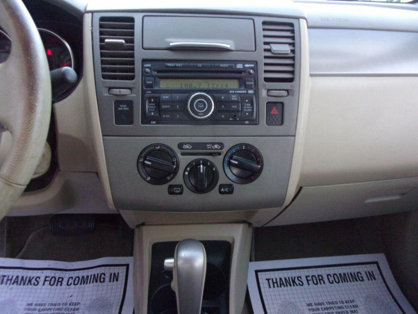 2007 RED NISSAN VERSA S (3N1BC11E77L) with an 1.8L engine, Automatic transmission, located at 501 E. Columbia St., Springfield, OH, 45503, (800) 262-7122, 39.925262, -83.801796 - Photo#10