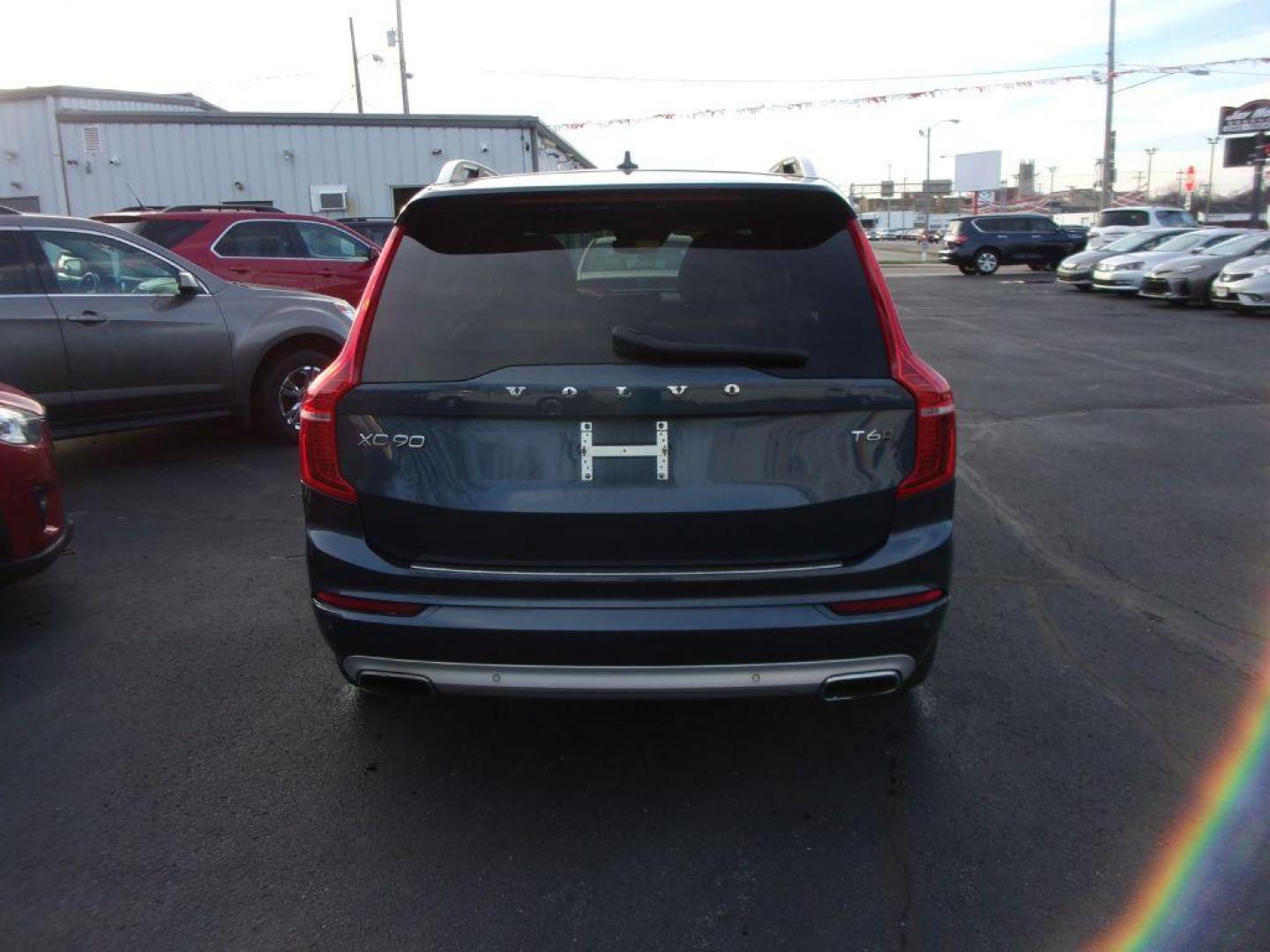 2019 BLUE VOLVO XC90 T6 MOMENTUM (YV4A22PK8K1) with an 2.0L engine, Automatic transmission, located at 501 E. Columbia St., Springfield, OH, 45503, (800) 262-7122, 39.925262, -83.801796 - *** 1 Owner *** LOADED *** Serviced and Detailed *** Third Row Seating *** PERFORMANCE 2.0L Super and Turbo-Charged, Direct Inject Engine 8-Speed Geartronic Automatic Trans w/ Start-Stop 316 HP @ 5700 RPM and 295 lb-ft Torque @ 2200 RPM All-Wheel-Drive with Instant Traction Electric Power - Photo#4