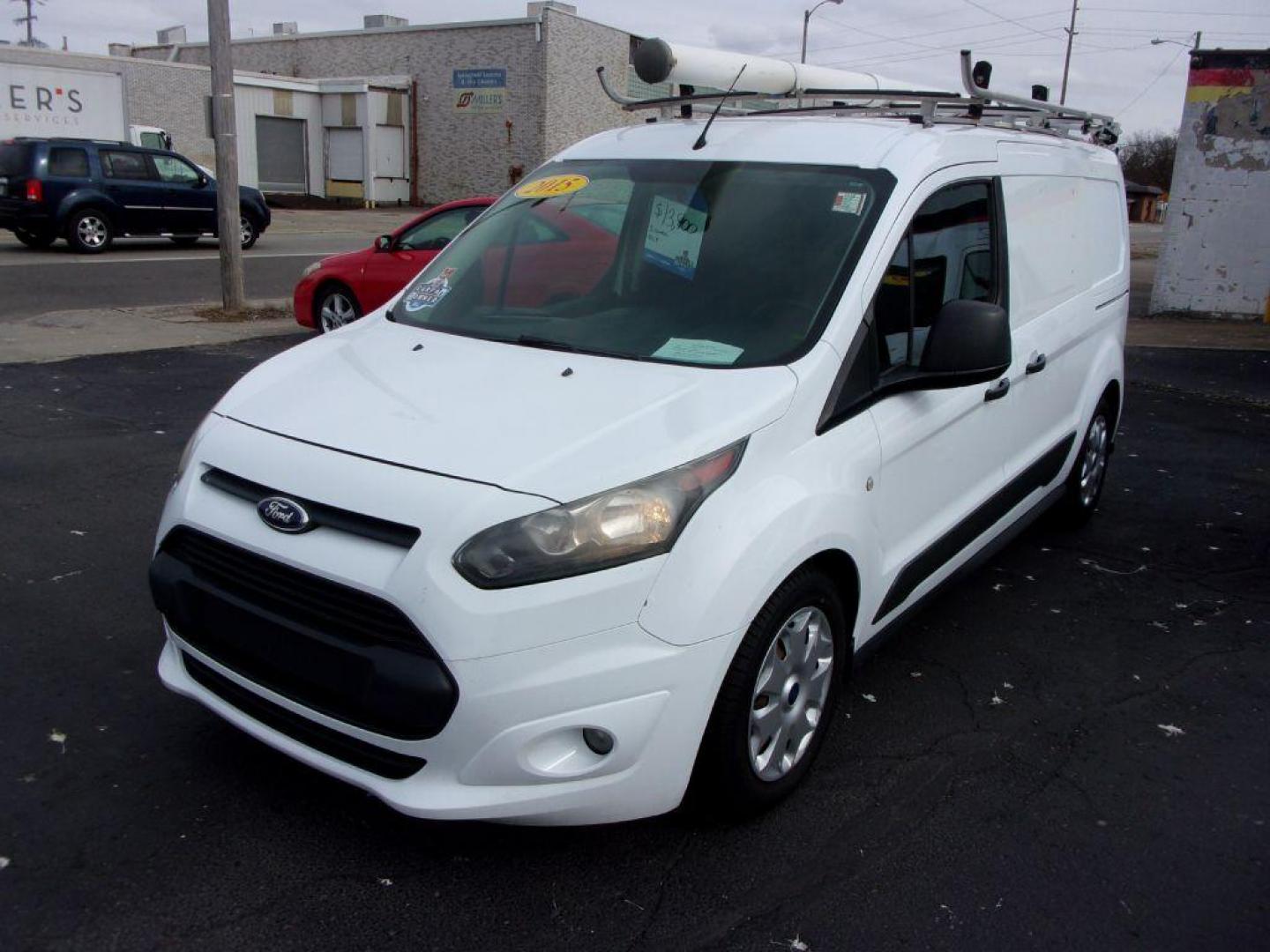 2015 WHITE FORD TRANSIT CONNECT XLT (NM0LS7F7XF1) with an 2.5L engine, Automatic transmission, located at 501 E. Columbia St., Springfield, OH, 45503, (800) 262-7122, 39.925262, -83.801796 - Photo#6