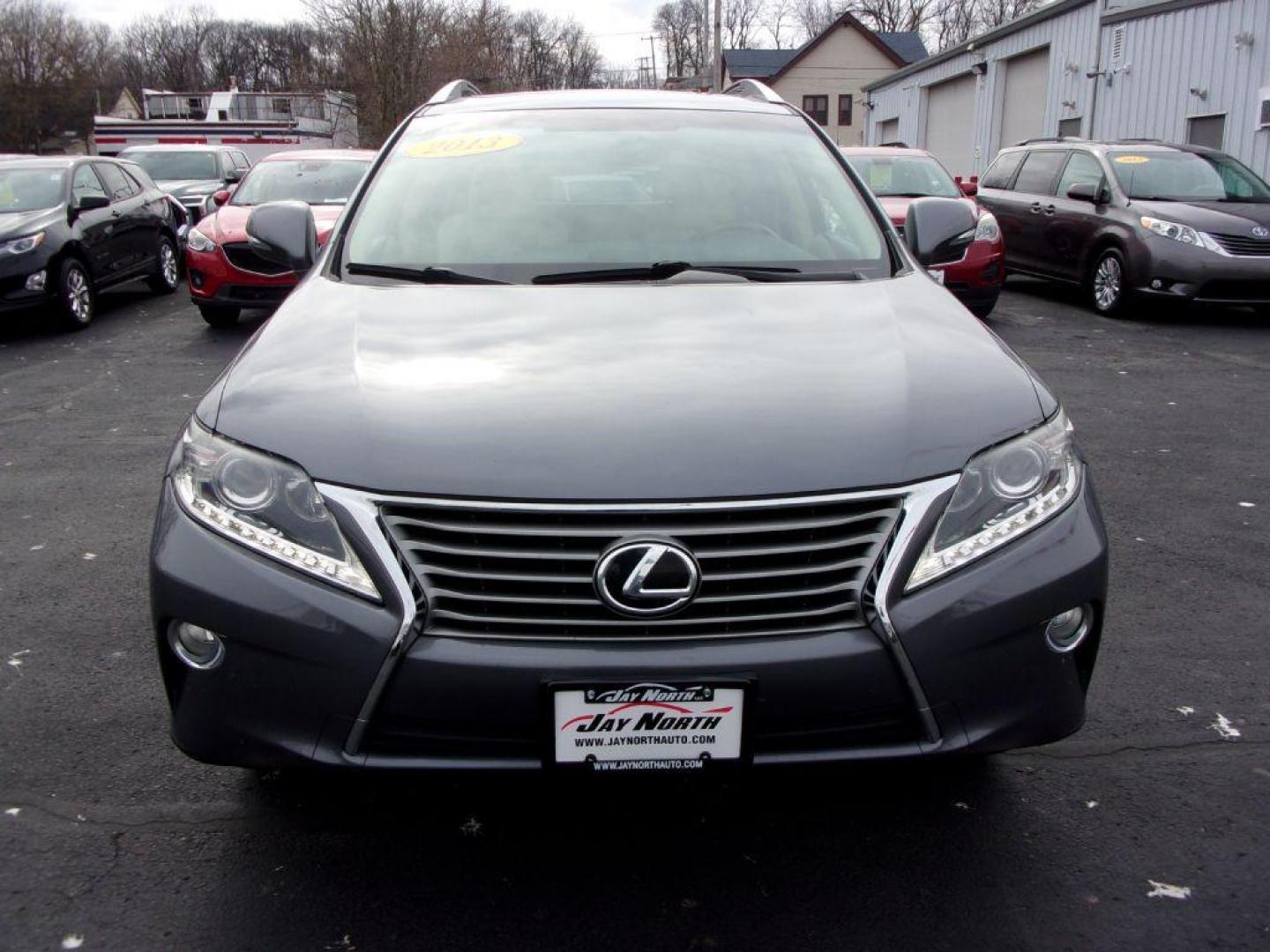 2013 GRAY LEXUS RX 350 (JTJBK1BA2D2) with an 3.5L engine, Automatic transmission, located at 501 E. Columbia St., Springfield, OH, 45503, (800) 262-7122, 39.925262, -83.801796 - Photo#1