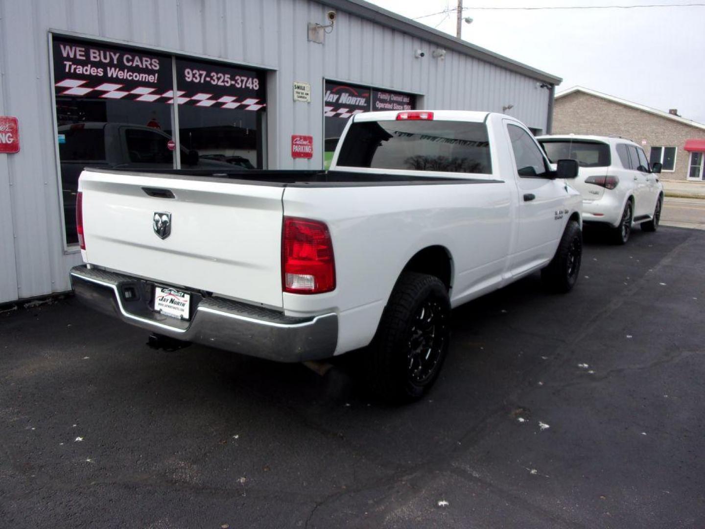 2016 WHITE RAM 1500 TRADESMAN (3C6JR6DT8GG) with an 5.7L engine, Automatic transmission, located at 501 E. Columbia St., Springfield, OH, 45503, (800) 262-7122, 39.925262, -83.801796 - *** 5.7L Hemi *** ST ** Newer Wheels and Tires *** Serviced and Detailed *** Tradesman PKG *** Jay North Auto has offered hand picked vehicles since 1965! Our customer's enjoy a NO pressure buying experience with a small town feel. All of our vehicles get fully inspected and detailed. We are a p - Photo#3